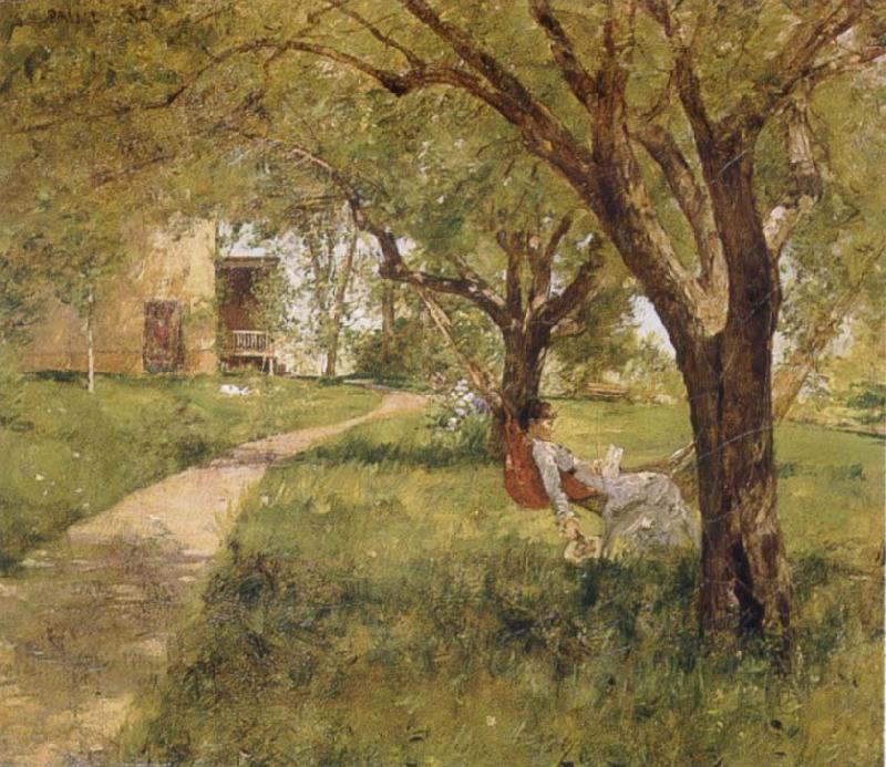Palmer, Walter Launt Afternoon in  the Hammock China oil painting art